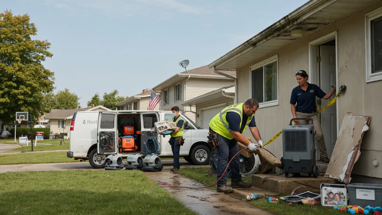Water Damage Restoration in Agency, MO near me